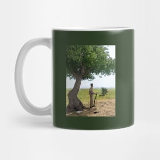 Israel, Kibbutz Gan Shmuel, Guard. 1938 Mug